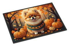 Pomeranian Fall Doormat