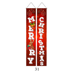 Christmas Door Banner Decoration