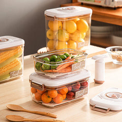 Food Vacuum Storage Box transparent container