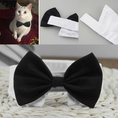 Adjustable Pet Bow Tie Collar