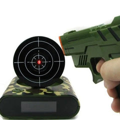 Gun Alarm Clock