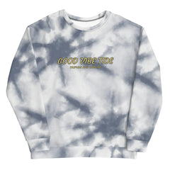 Long sleeve tie dye sweatshirt