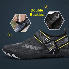 Breathable Double Buckle Unisex Water Shoes