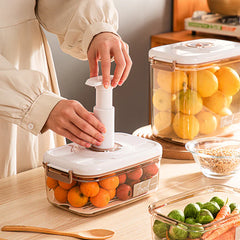 Food Vacuum Storage Box transparent container