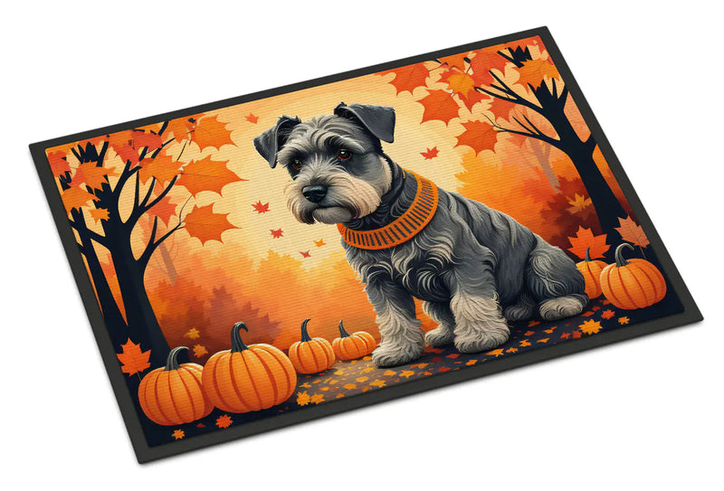 Schnauzer Fall Doormat