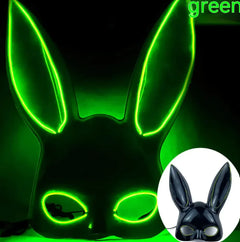 Christmas Ball Luminous Rabbit Mask