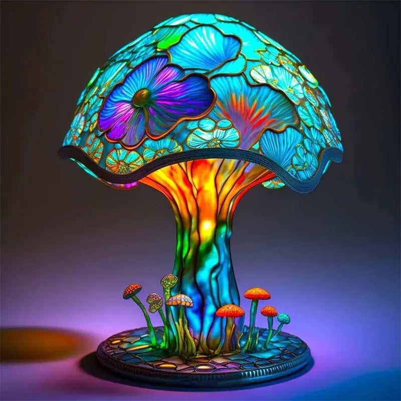 European Retro Mushroom Desk Lights