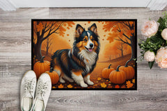 Sheltie Fall Doormat