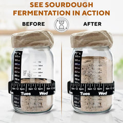 Reusable Sourdough Jar